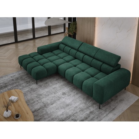 Narożnik PLAZA MINI wolnostojący Lewostronny w tkaninie CLOUD 39 WERSAL