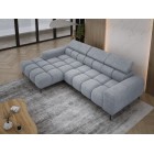 Narożnik PLAZA MINI wolnostojący Lewostronny w tkaninie CLOUD 82 WERSAL