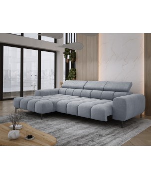 Narożnik PLAZA MINI wolnostojący Lewostronny w tkaninie CLOUD 82 WERSAL