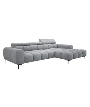 Narożnik PLAZA MINI wolnostojący Prawostronny w tkaninie CLOUD 81 WERSAL