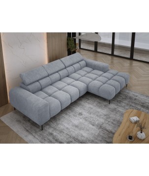 Narożnik PLAZA MINI wolnostojący Prawostronny w tkaninie CLOUD 82 WERSAL