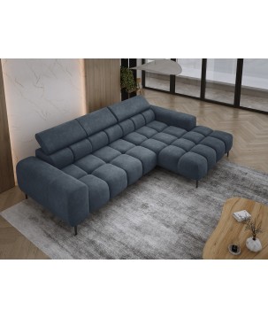 Narożnik PLAZA MINI wolnostojący Prawostronny w tkaninie CLOUD 97 WERSAL