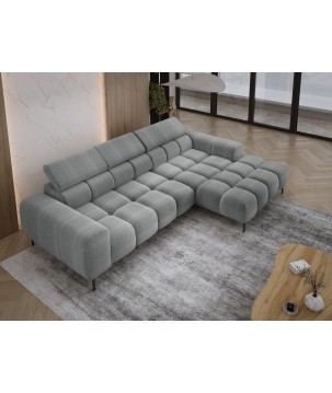 Narożnik PLAZA MINI wolnostojący Prawostronny w tkaninie EDEN 18 WERSAL