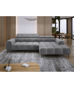 Narożnik PLAZA MINI wolnostojący Prawostronny w tkaninie EDEN 20 WERSAL