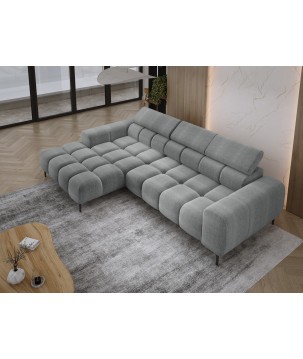 Narożnik PLAZA MINI wolnostojący Lewostronny w tkaninie EDEN 18 WERSAL