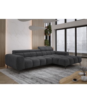 Narożnik PLAZA MINI wolnostojący Prawostronny w tkaninie EDEN 21 WERSAL