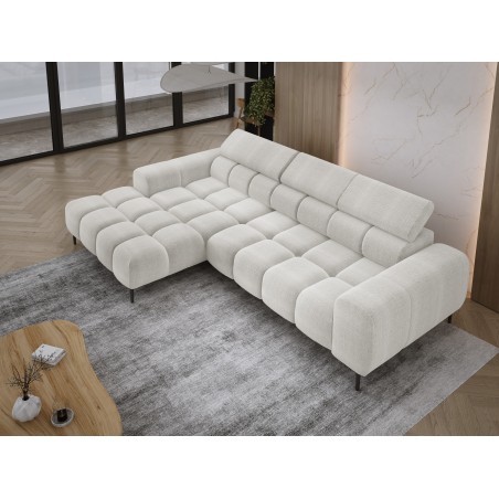 Narożnik PLAZA MINI wolnostojący Lewostronny w tkaninie EDEN 01 WERSAL