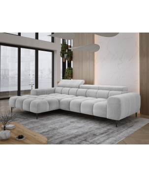 Narożnik PLAZA MINI wolnostojący Lewostronny w tkaninie EDEN 17 WERSAL