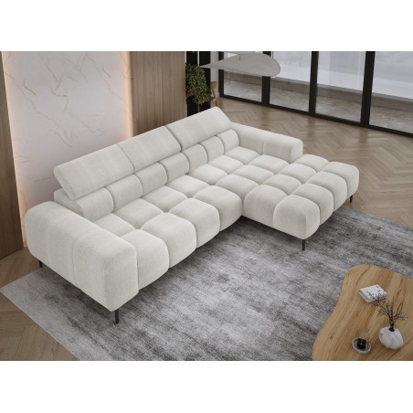 Narożnik PLAZA MINI wolnostojący Lewostronny w tkaninie EDEN 01 WERSAL