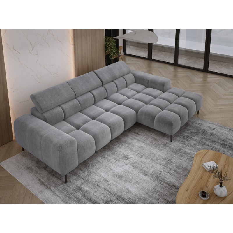 Narożnik PLAZA MINI wolnostojący Prawostronny w tkaninie EDEN 20 WERSAL