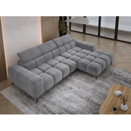 Narożnik PLAZA MINI wolnostojący Prawostronny w tkaninie EDEN 20 WERSAL