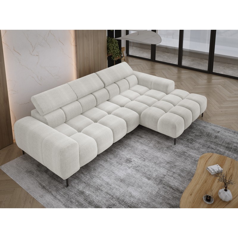 Narożnik PLAZA MINI wolnostojący Prawostronny w tkaninie EDEN 01 WERSAL