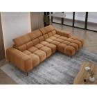 Narożnik PLAZA MINI wolnostojący Prawostronny w tkaninie EDEN 10 WERSAL