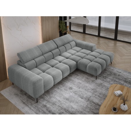 Narożnik PLAZA MINI wolnostojący Prawostronny w tkaninie EDEN 18 WERSAL