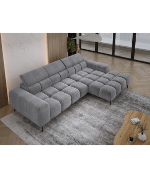 Narożnik PLAZA MINI wolnostojący Prawostronny w tkaninie EDEN 20 WERSAL