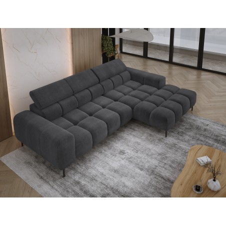 Narożnik PLAZA MINI wolnostojący Prawostronny w tkaninie EDEN 21 WERSAL