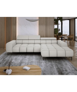 Narożnik PLAZA MINI wolnostojący Prawostronny w tkaninie SOLAR 03 WERSAL