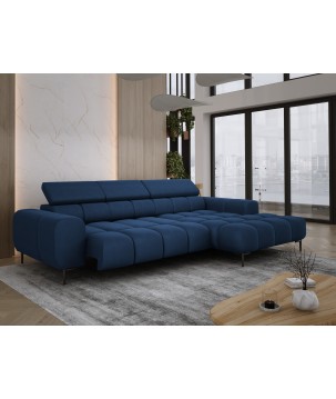 Narożnik PLAZA MINI wolnostojący Prawostronny w tkaninie SOLAR 79 WERSAL