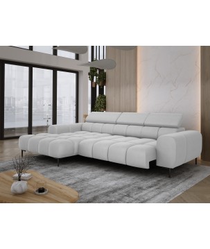 Narożnik PLAZA MINI wolnostojący Lewostronny w tkaninie SOLAR 80 WERSAL