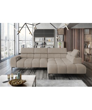 Narożnik PLAZA L wolnostojący Prawostronny Solar 16 WERSAL