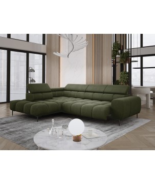 Narożnik PLAZA L wolnostojący Lewostronny w tkaninie Promocyjnej APHRODITE 12 WERSAL