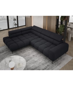 Narożnik PLAZA L wolnostojący Lewostronny w tkaninie Promocyjnej APHRODITE 23 WERSAL