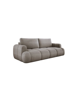 Sofa Kanapa BOMO 3 osobowa z funkcją spania i pojemnikiem w tkaninie EDEN 07 WERSAL