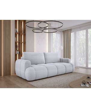 Sofa Kanapa BOMO 3 osobowa z funkcją spania i pojemnikiem w tkaninie EDEN 17 WERSAL