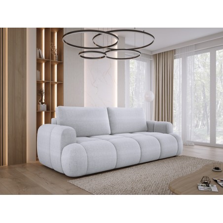 Sofa Kanapa BOMO 3 osobowa z funkcją spania i pojemnikiem w tkaninie EDEN 17 WERSAL