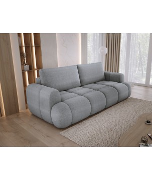 Sofa Kanapa BOMO 3 osobowa z funkcją spania i pojemnikiem w tkaninie EDEN 18 WERSAL
