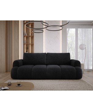 Sofa Kanapa BOMO 3 osobowa z funkcją spania i pojemnikiem w tkaninie EDEN 21 WERSAL