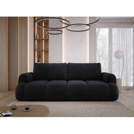 Sofa Kanapa BOMO 3 osobowa z funkcją spania i pojemnikiem w tkaninie EDEN 21 WERSAL