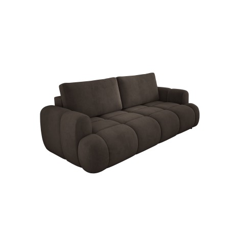 Sofa Kanapa BOMO 3 osobowa z funkcją spania i pojemnikiem w tkaninie SALVADOR 04 WERSAL