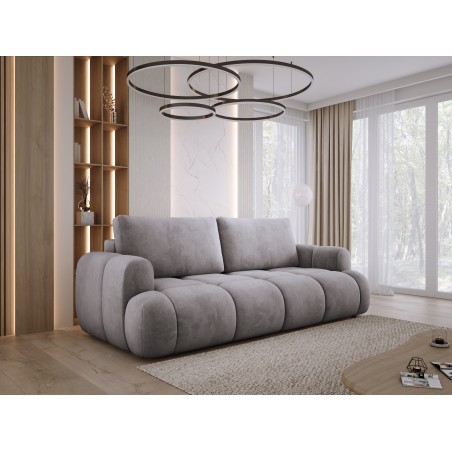 Sofa Kanapa BOMO 3 osobowa z funkcją spania i pojemnikiem w tkaninie SALVADOR 14 WERSAL