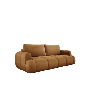 Sofa Kanapa BOMO 3 osobowa z funkcją spania i pojemnikiem w tkaninie EDEN 10 WERSAL