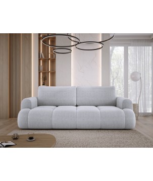 Sofa Kanapa BOMO 3 osobowa z funkcją spania i pojemnikiem w tkaninie EDEN 17 WERSAL