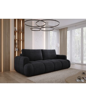 Sofa Kanapa BOMO 3 osobowa z funkcją spania i pojemnikiem w tkaninie EDEN 21 WERSAL