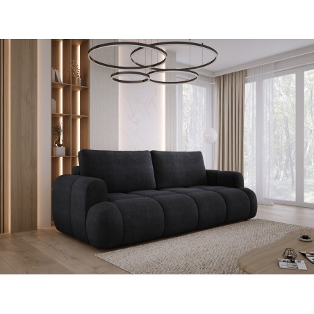 Sofa Kanapa BOMO 3 osobowa z funkcją spania i pojemnikiem w tkaninie EDEN 21 WERSAL
