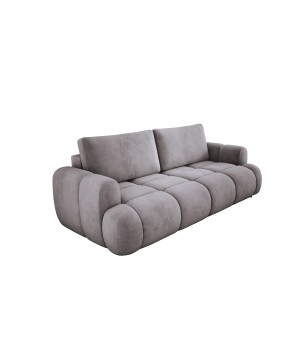 Sofa Kanapa BOMO 3 osobowa z funkcją spania i pojemnikiem w tkaninie SALVADOR 14 WERSAL