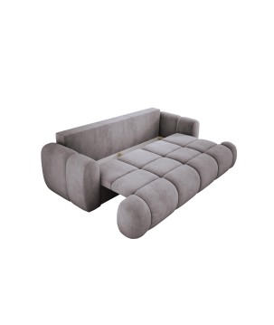 Sofa Kanapa BOMO 3 osobowa z funkcją spania i pojemnikiem w tkaninie SALVADOR 14 WERSAL