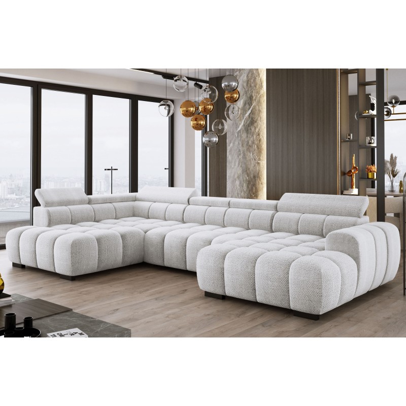 Narożnik BULL XL Lewostronny z elektryczną funkcją regulacji tkanina Eden 17 WERSAL