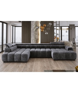 Narożnik BULL XL Lewostronny z elektryczną funkcją regulacji tkanina Eden 20 WERSAL