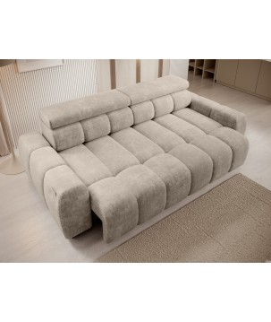 Sofa Kanapa BULL 4 osobowa wolnostojąca w tkaninie EDEN 04 WERSAL