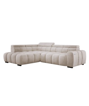 Narożnik BULL L Lewostronny z Elektryczną Regulacją SALVADOR 01 WERSAL