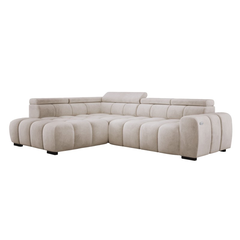 Narożnik BULL L Lewostronny z Elektryczną Regulacją SALVADOR 01 WERSAL