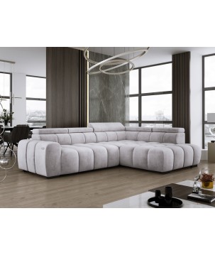 Narożnik BULL L Prawostronny z Elektryczną Regulacją SALVADOR 13 WERSAL