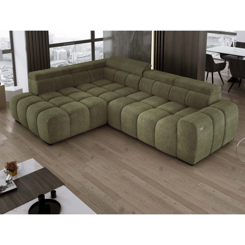 Narożnik BULL L Lewostronny z Elektryczną Regulacją EDEN 12 WERSAL