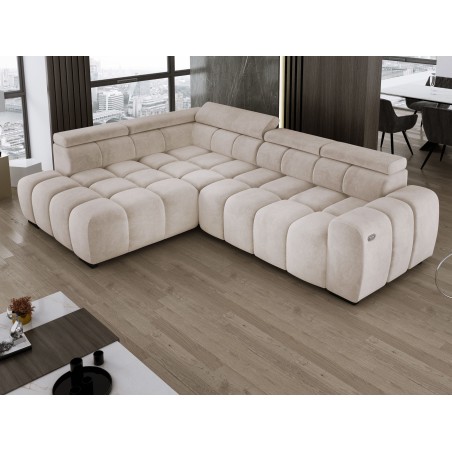 Narożnik BULL L Lewostronny z Elektryczną Regulacją SALVADOR 01 WERSAL