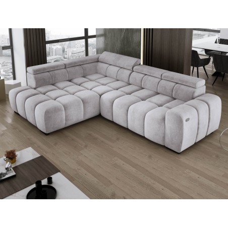 Narożnik BULL L Lewostronny z Elektryczną Regulacją SALVADOR 13 WERSAL