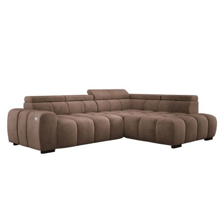 Narożnik BULL L Prawostronny z Elektryczną Regulacją SALVADOR 03 WERSAL